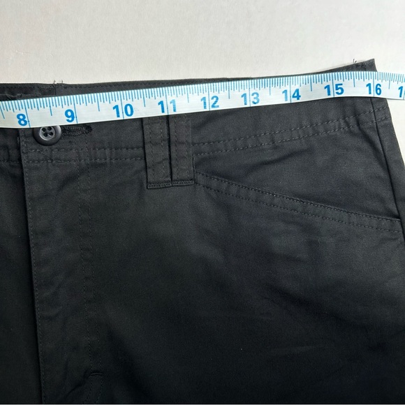 Stretch White Stag Size 12 Black Capri Crop Pants - Picture 6 of 10